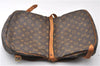 Authentic Louis Vuitton Monogram Saumur 30 Shoulder Cross Bag M42256 LV 8752F
