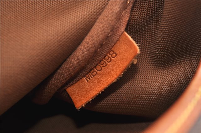 Authentic Louis Vuitton Monogram Saumur 30 Shoulder Cross Bag M42256 LV 8752F