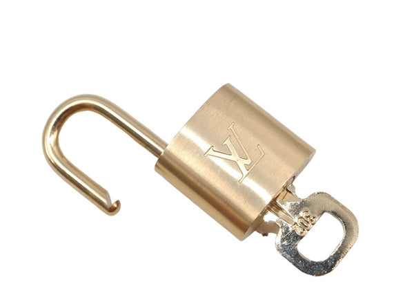 Authentic Louis Vuitton Padlock & Key LV 8753D