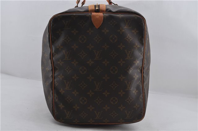 Authentic Louis Vuitton Monogram Sac Souple55 Hand Boston Bag M41622 LV 8754E