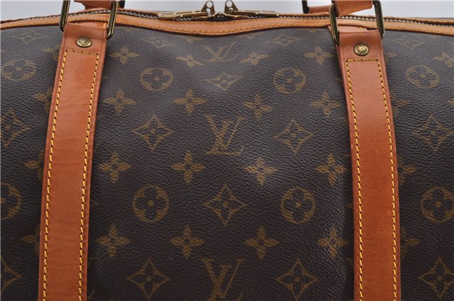 Authentic Louis Vuitton Monogram Sac Souple55 Hand Boston Bag M41622 LV 8754E