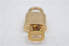 Authentic Louis Vuitton Padlock & Keys 3Sets LV 8756D