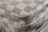 Authentic Louis Vuitton Damier Azur Naviglio Shoulder Cross Bag N51189 LV 8758F