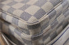 Authentic Louis Vuitton Damier Azur Naviglio Shoulder Cross Bag N51189 LV 8758F
