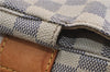 Authentic Louis Vuitton Damier Azur Naviglio Shoulder Cross Bag N51189 LV 8758F