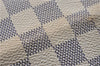 Authentic Louis Vuitton Damier Azur Naviglio Shoulder Cross Bag N51189 LV 8758F