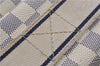 Authentic Louis Vuitton Damier Azur Naviglio Shoulder Cross Bag N51189 LV 8758F