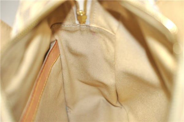 Authentic Louis Vuitton Damier Azur Naviglio Shoulder Cross Bag N51189 LV 8758F