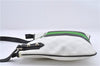 Authentic GUCCI Joy Line Shoulder Cross Bag GG PVC Leather 257246 White 8760C