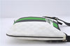 Authentic GUCCI Joy Line Shoulder Cross Bag GG PVC Leather 257246 White 8760C
