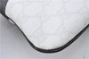 Authentic GUCCI Joy Line Shoulder Cross Bag GG PVC Leather 257246 White 8760C