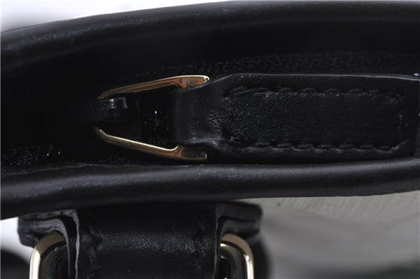 Authentic GUCCI Joy Line Shoulder Cross Bag GG PVC Leather 257246 White 8760C