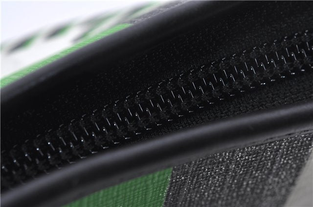 Authentic GUCCI Joy Line Shoulder Cross Bag GG PVC Leather 257246 White 8760C