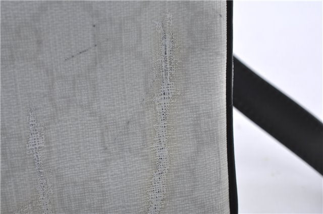 Authentic GUCCI Joy Line Shoulder Cross Bag GG PVC Leather 257246 White 8760C