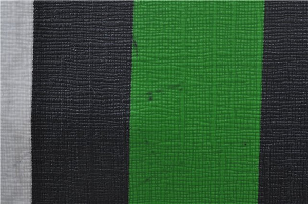 Authentic GUCCI Joy Line Shoulder Cross Bag GG PVC Leather 257246 White 8760C