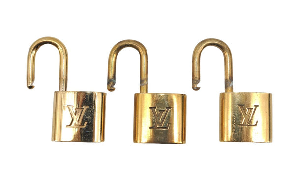 Authentic Louis Vuitton Padlock 3Sets LV 8760D