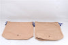 Authentic Louis Vuitton Dust Bag 10 Set Cotton Beige W15.7xH18.9xD5.1" LV 8761D