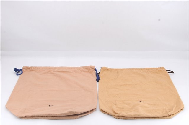 Authentic Louis Vuitton Dust Bag 10 Set Cotton Beige W15.7xH18.9xD5.1