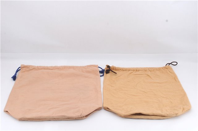 Authentic Louis Vuitton Dust Bag 10 Set Cotton Beige W15.7xH18.9xD5.1