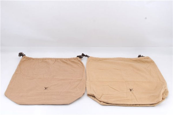 Authentic Louis Vuitton Dust Bag 10 Set Cotton Beige W15.7xH18.9xD5.1" LV 8761D