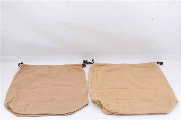 Authentic Louis Vuitton Dust Bag 10 Set Cotton Beige W15.7xH18.9xD5.1" LV 8761D