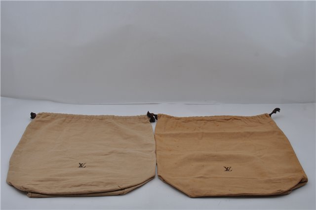 Authentic Louis Vuitton Dust Bag 10 Set Cotton Beige W16.9xH18.1xD6.3