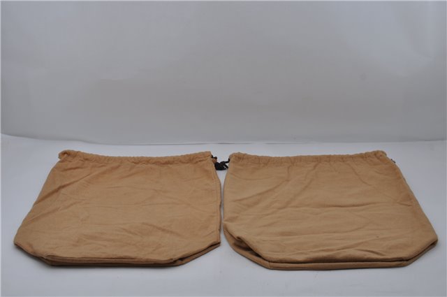 Authentic Louis Vuitton Dust Bag 10 Set Cotton Beige W16.9xH18.1xD6.3