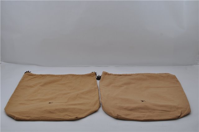 Authentic Louis Vuitton Dust Bag 10 Set Cotton Beige W16.9xH18.1xD6.3
