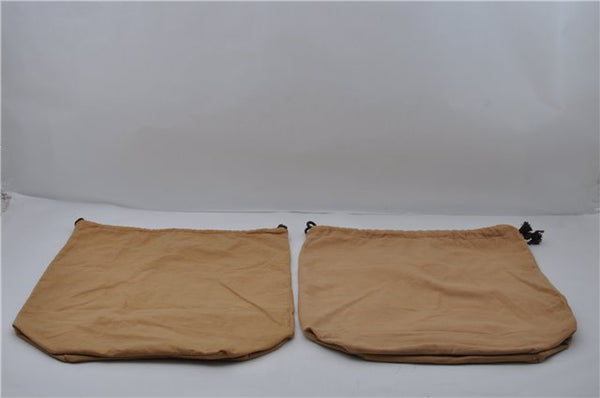 Authentic Louis Vuitton Dust Bag 10 Set Cotton Beige W16.9xH18.1xD6.3" LV 8762D