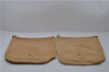 Authentic Louis Vuitton Dust Bag 10 Set Cotton Beige W16.9xH18.1xD6.3" LV 8762D