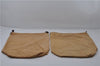 Authentic Louis Vuitton Dust Bag 10 Set Cotton Beige W16.9xH18.1xD6.3" LV 8762D