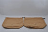 Authentic Louis Vuitton Dust Bag 10 Set Cotton Beige W16.9xH18.1xD6.3" LV 8762D