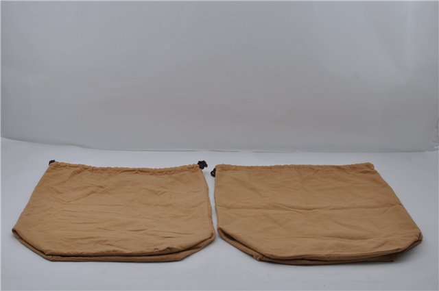 Authentic Louis Vuitton Dust Bag 10 Set Cotton Beige W16.9xH18.1xD6.3