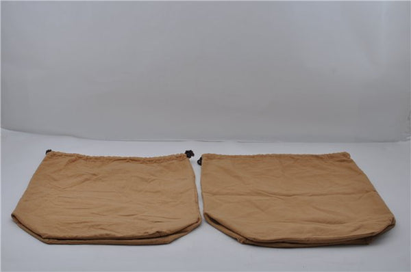 Authentic Louis Vuitton Dust Bag 10 Set Cotton Beige W16.9xH18.1xD6.3" LV 8762D
