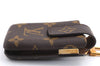 Authentic Louis Vuitton Monogram Etui TelePhone International PM M63064 LV 8762E