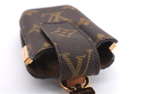 Authentic Louis Vuitton Monogram Etui TelePhone International PM M63064 LV 8762E