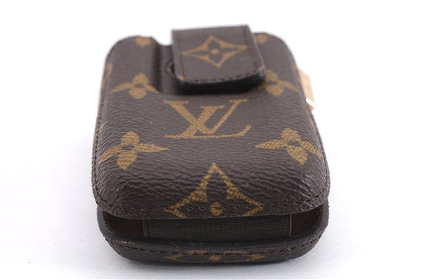 Authentic Louis Vuitton Monogram Etui TelePhone International PM M63064 LV 8762E