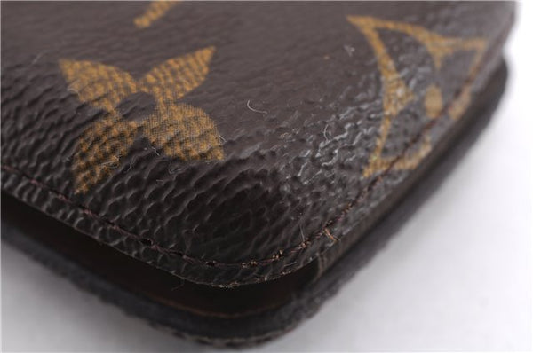 Authentic Louis Vuitton Monogram Etui TelePhone International PM M63064 LV 8762E