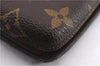 Authentic Louis Vuitton Monogram Etui TelePhone International PM M63064 LV 8762E