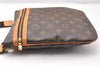 Auth Louis Vuitton Monogram Pochette Bosphore Shoulder Cross Bag M40044 LV 8762F