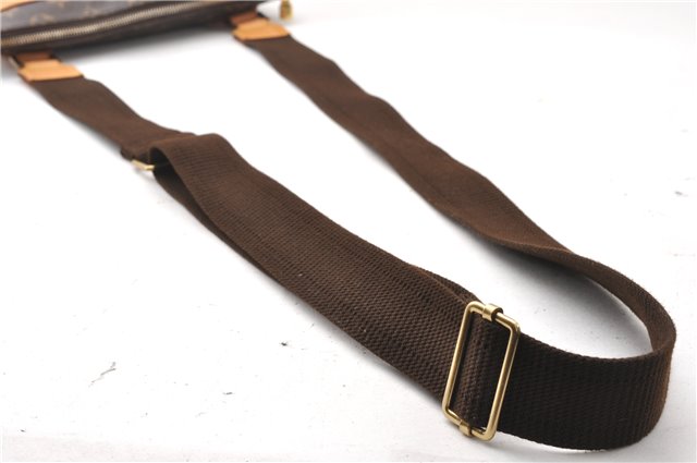 Auth Louis Vuitton Monogram Pochette Bosphore Shoulder Cross Bag M40044 LV 8762F