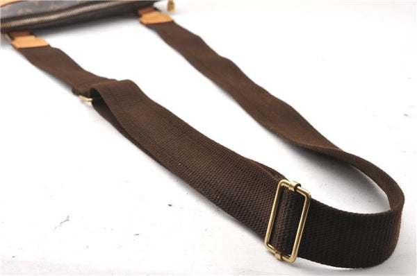 Auth Louis Vuitton Monogram Pochette Bosphore Shoulder Cross Bag M40044 LV 8762F