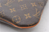 Auth Louis Vuitton Monogram Pochette Bosphore Shoulder Cross Bag M40044 LV 8762F