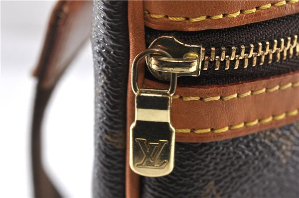 Auth Louis Vuitton Monogram Pochette Bosphore Shoulder Cross Bag M40044 LV 8762F