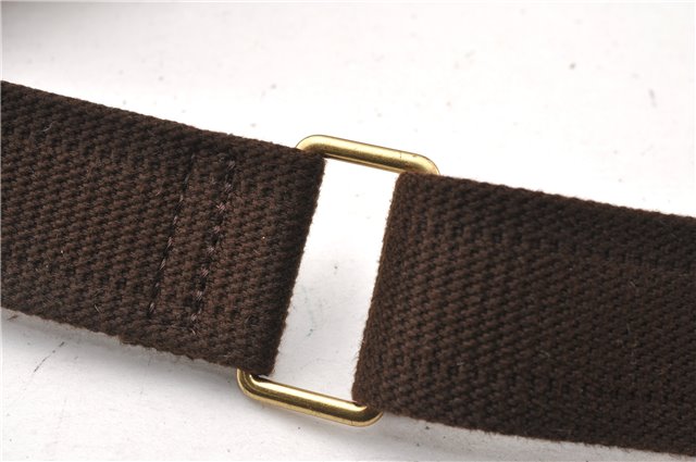 Auth Louis Vuitton Monogram Pochette Bosphore Shoulder Cross Bag M40044 LV 8762F