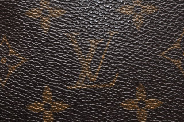 Auth Louis Vuitton Monogram Pochette Bosphore Shoulder Cross Bag M40044 LV 8762F