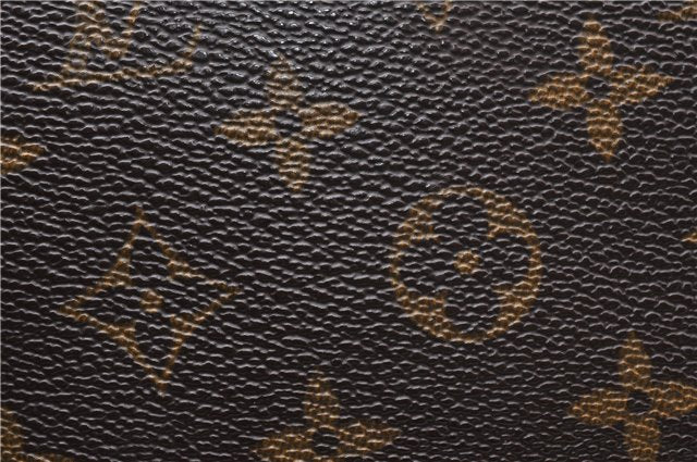 Auth Louis Vuitton Monogram Pochette Bosphore Shoulder Cross Bag M40044 LV 8762F