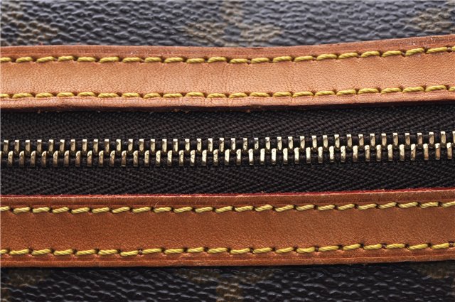 Auth Louis Vuitton Monogram Pochette Bosphore Shoulder Cross Bag M40044 LV 8762F