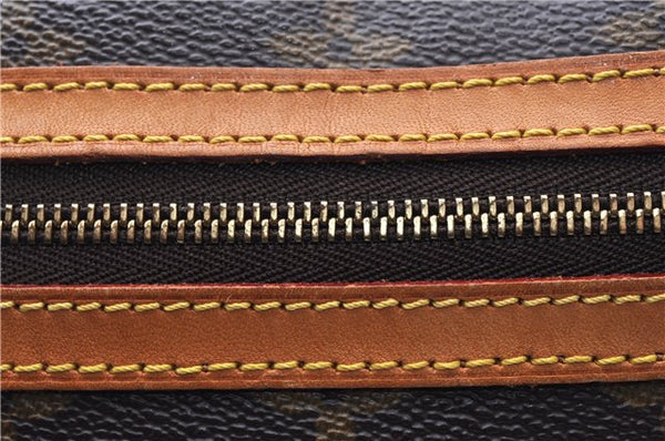 Auth Louis Vuitton Monogram Pochette Bosphore Shoulder Cross Bag M40044 LV 8762F