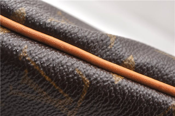 Auth Louis Vuitton Monogram Pochette Bosphore Shoulder Cross Bag M40044 LV 8762F